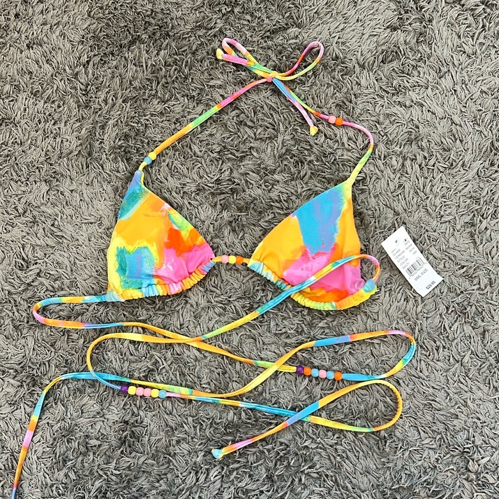 NEW Pacsun wrap bikini top